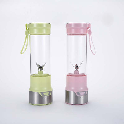 Vaso Portátil para Jugos y Licuados de Vidrio - Image 2