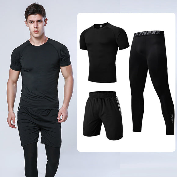 Conjunto Deportivo Casual de Tres Piezas para Verano