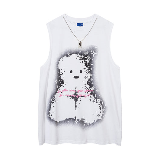 Camiseta Sin Mangas Bear para Hombre - Diseño Moderno y Cómodo - Image 5