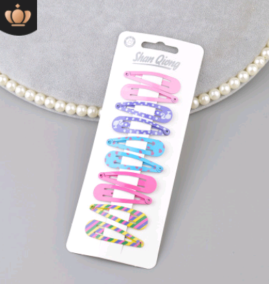 Clip para Cabello Infantil con Diseños Estrellas y Amor - 5 cm - Image 12
