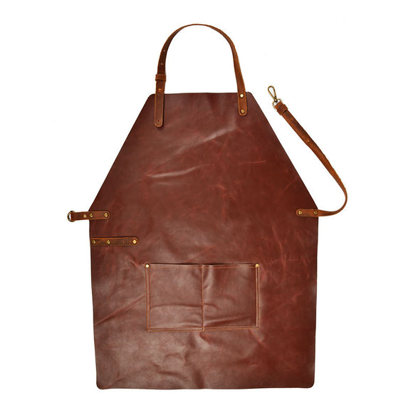 Delantal de Cuero Genuino Cowhide