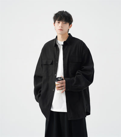 Camisa Jacket Casual Oversize para Hombre - Talla Grande - Image 25