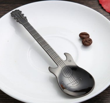Juego de Cucharas Guitarra Acero Inoxidable para Café, Postre y Té - Image 14