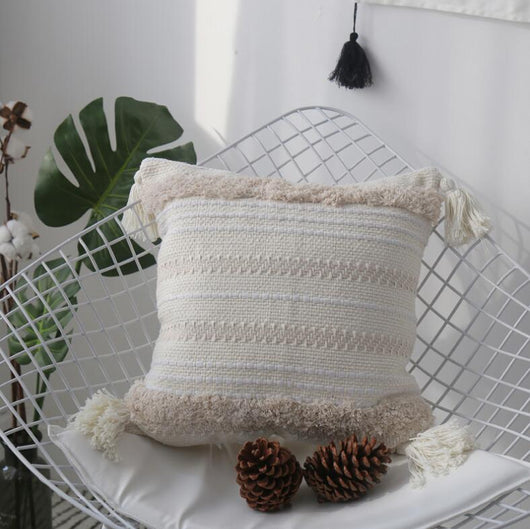 Cojín Decorativo Tufted Canvas con Relleno Acolchado - Image 8