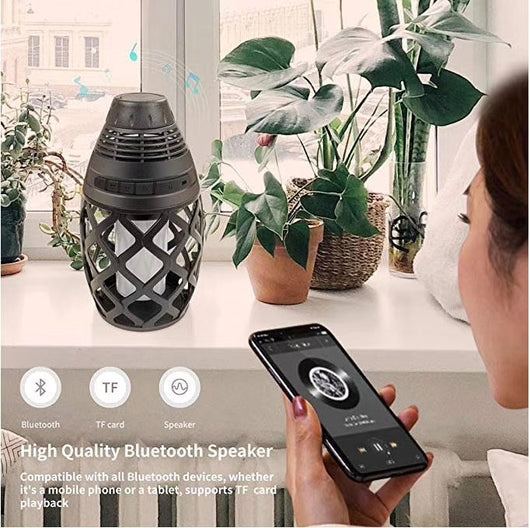 Luz LED para Jardín con Bluetooth y Efecto Llama Musical - Image 10