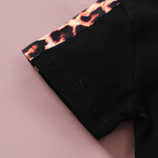 Conjunto Infantil Estampado de Letras - Pantalón Corto y Remera - Image 15
