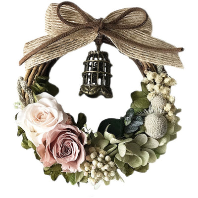 Kit DIY de Anillo con Flores Preservadas - Decoración para Salón y Auto - Image 12