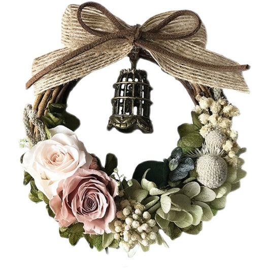 Kit DIY de Anillo con Flores Preservadas - Decoración para Salón y Auto - Image 12