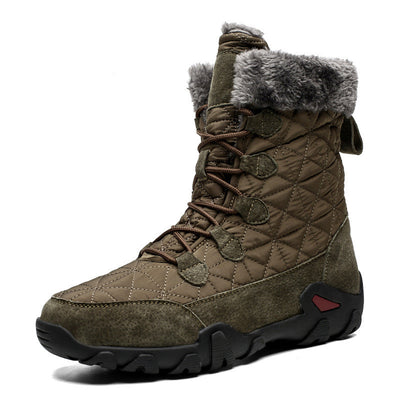 Botas de Invierno para Hombre: Piel Impermeable, Antideslizantes y con Forro Térmico - Image 8