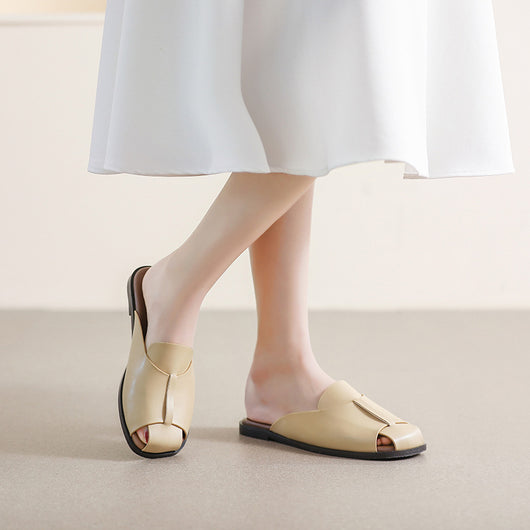 Pantuflas Estilo Retro para Mujer con Diseño Abierto - Image 13