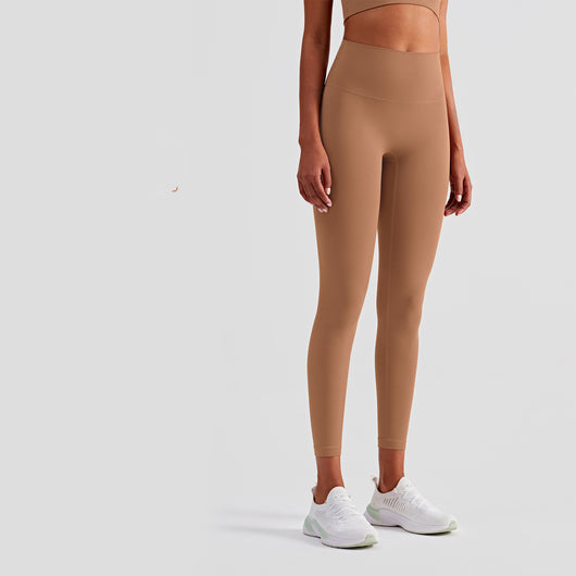 Leggings Deportivos con Bolsillos Laterales - Pantalones Yoga Fitness Durazno - Image 9