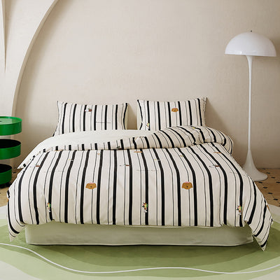 Juego de Cama 4 Piezas 100% Algodón con Estampado - Image 15