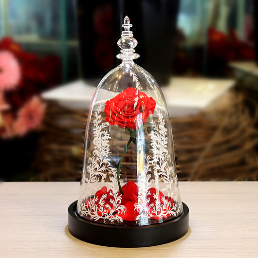Rosa Preservada en Campana de Cristal - Regalo Creativo Eterno - Image 10