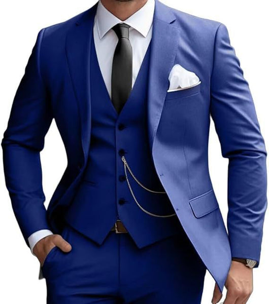 Traje Slim Fit Ejecutivo para Hombre - Elegancia Formal y Temperamento Empresarial - Image 17