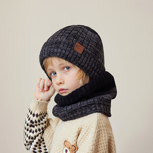 Sudadera con Capucha de Lana Tejida Forrada en Fleece para Niños - Image 6