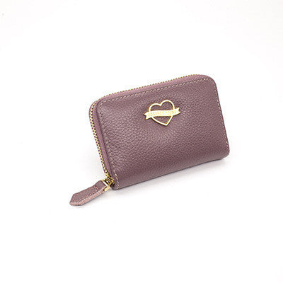 Cartera Compacta de Cuero Genuino para Mujer - Organizador de Tarjetas y Monedas - Image 4