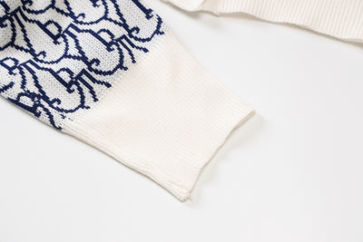 Cardigan Tejido Slim Fit con Escote V - Diseño Moderno Estampado - Image 14
