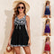 Traje de Baño Tankini Deportivo con Falda y Shorts Integrados