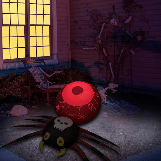 Araña Inflable Luminiscente para Halloween - Image 4