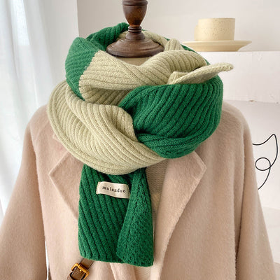 Bufanda de Lana Tejida Cálida para Otoño e Invierno - Image 18