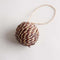 Pelota De Cuerda De Paja De Dos Colores De 6 Cm