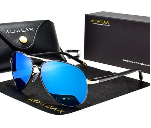 Gafas de Sol Piloto para Hombre - Marco Grande Viaje - Image 9