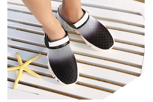 Sandalias Playeras Hombre Tipo Crocs con Agujeros Transpirables - Image 31