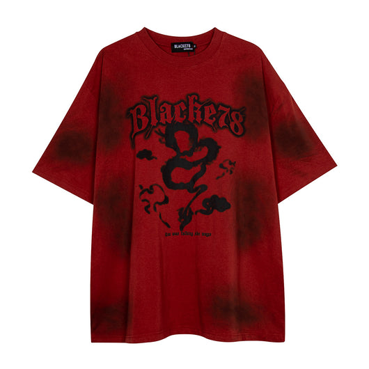 Camiseta Estampada Dragón Zodiacal para Hombre - Image 9