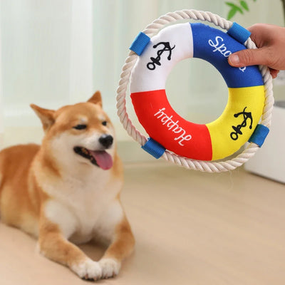 Anillo de Entrenamiento Flotante para Perros - Juguete Resistente a Mordidas - Image 11