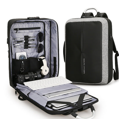 Mochila para Computadora con Carga USB - Bolsa Inteligente para Profesionales - Image 5