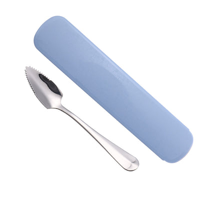 Cuchara Deshollinadora de Acero Inoxidable con Cámara de Hielo para Pomelo y Frutas - Image 14