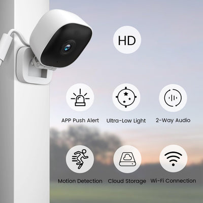 Cámara de Vigilancia WiFi HD con Visión Nocturna y Control Remoto - Image 12