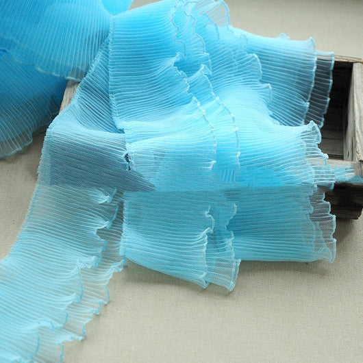 Cinta de Encaje Plisado 10CM - Accesorios de Moda Versátiles - Image 13