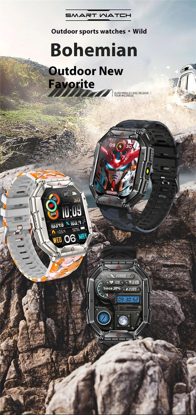 Reloj Inteligente KR82 con Llamadas Bluetooth, Monitor Cardíaco y Presión Arterial - Image 15