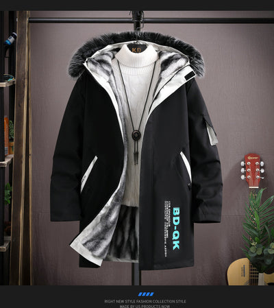 Chaqueta Casual de Fleece con Capucha para Hombre - Image 20