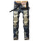 Jeans Vintage Desgastado con Estilo Nostálgico