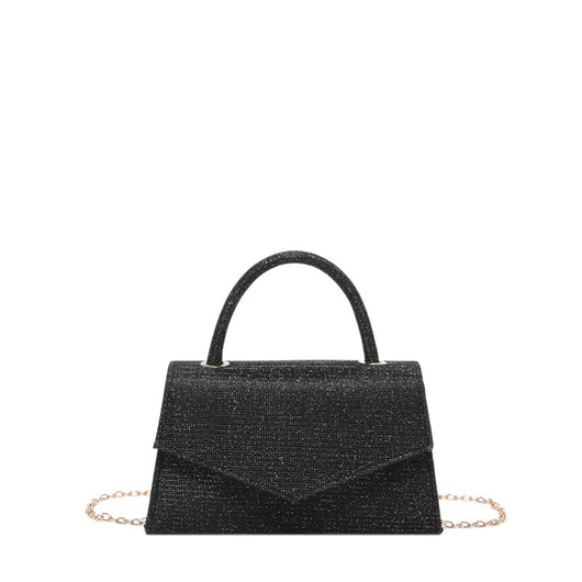 Bolso Cuadrado Pequeño con Diamantes para Mujer - Image 5