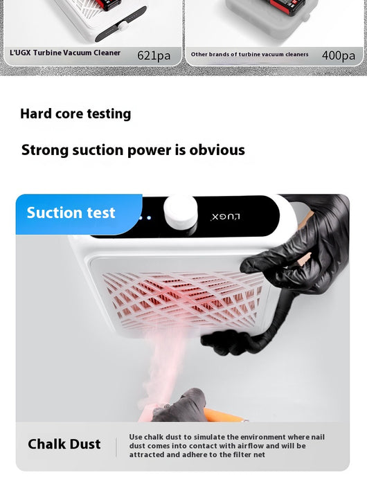 Aspiradora Turbo para Uñas sin Escobillas con Batería Extendida - Image 10