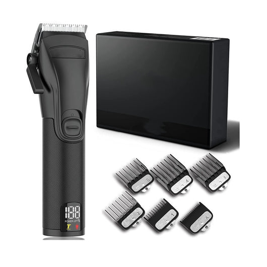 Cortadora de Cabello Inalámbrica Profesional para Barbería - Image 8