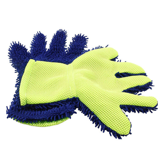 Guantes Finos de Chenilla con Cinco Dedos para Lavado de Auto - Image 5