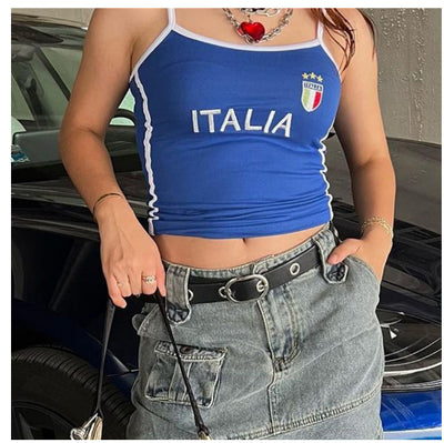 Chaleco Casual de Mujer con Letras Bordadas - Estilo Street - Image 6