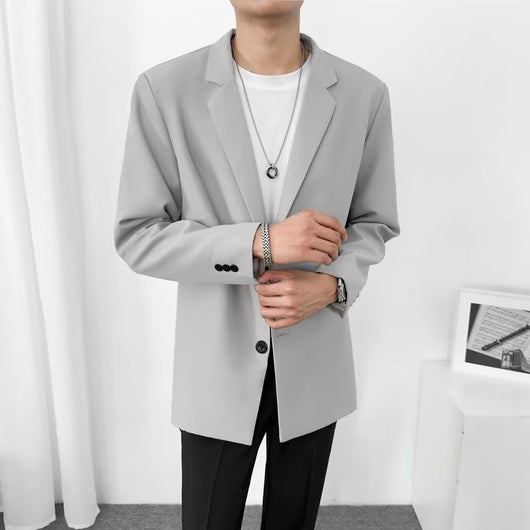Blazer Casual para Hombre Estilo Preppy - Image 8