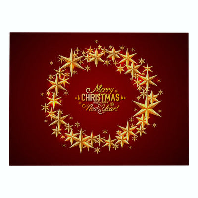 Mantel Individual Navideño Rojo - Algodón y Lino - Image 6