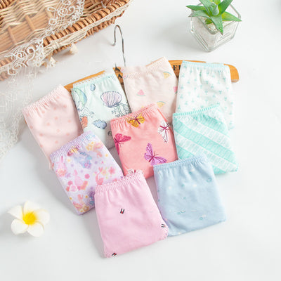 Calzones Niña Estampado Floral Triangular Multicolor