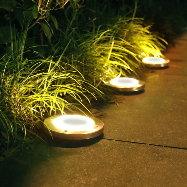 Luz Solar Subterránea para Jardín y Exteriores