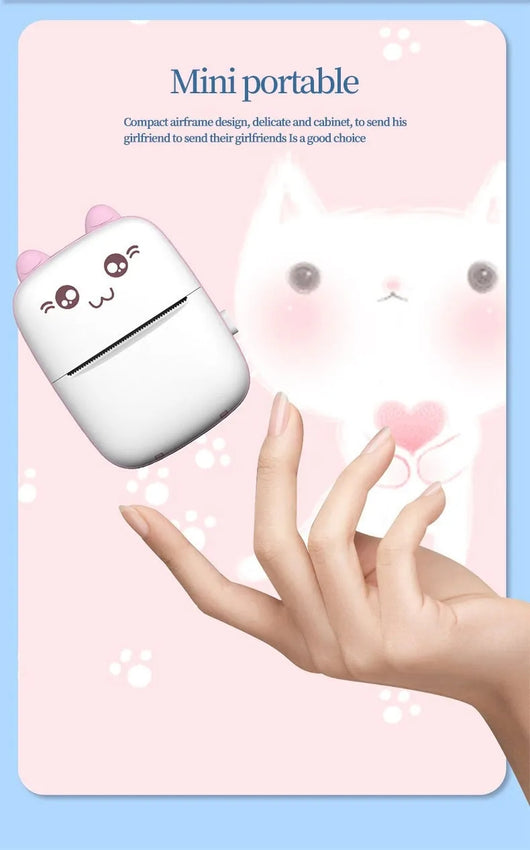 Impresora Portátil Bluetooth Mini Meow - Image 43