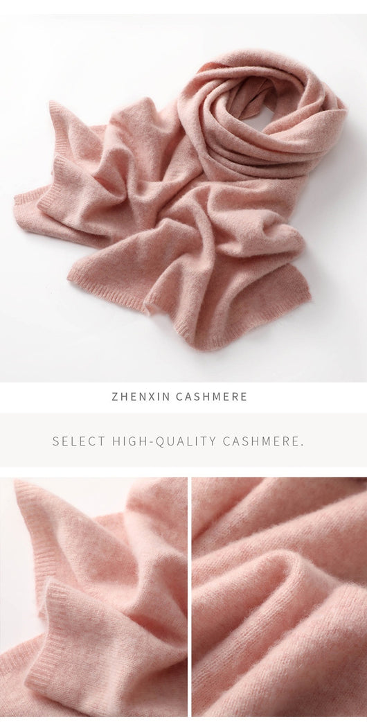 Bufanda de Cachemira Pura para Mujer - Abrigo Cálido y Elegante - Image 23