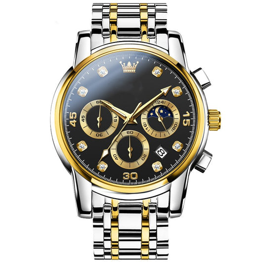 Reloj de Cuarzo Multifuncional para Hombre en Acero Inoxidable - Image 17