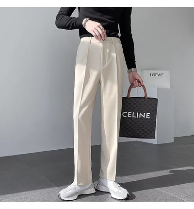 Pantalones de Vestir Casual Rectos para Hombre - Versátiles y Elegantes - Image 17