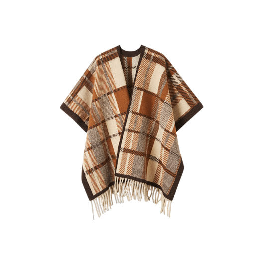 Bufanda Elegante con Flecos para Invierno - Complemento Versátil para Mujer - Image 8